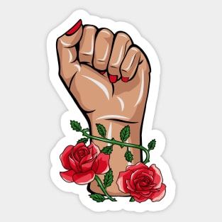 Feminism Fist! Sticker